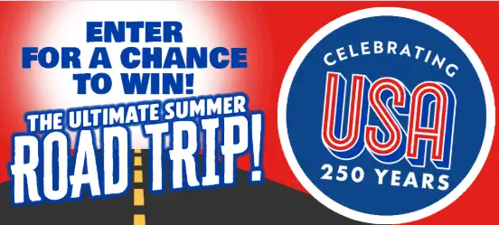 Welch’s Red, White & Vroom! Road Trip Sweepstakes